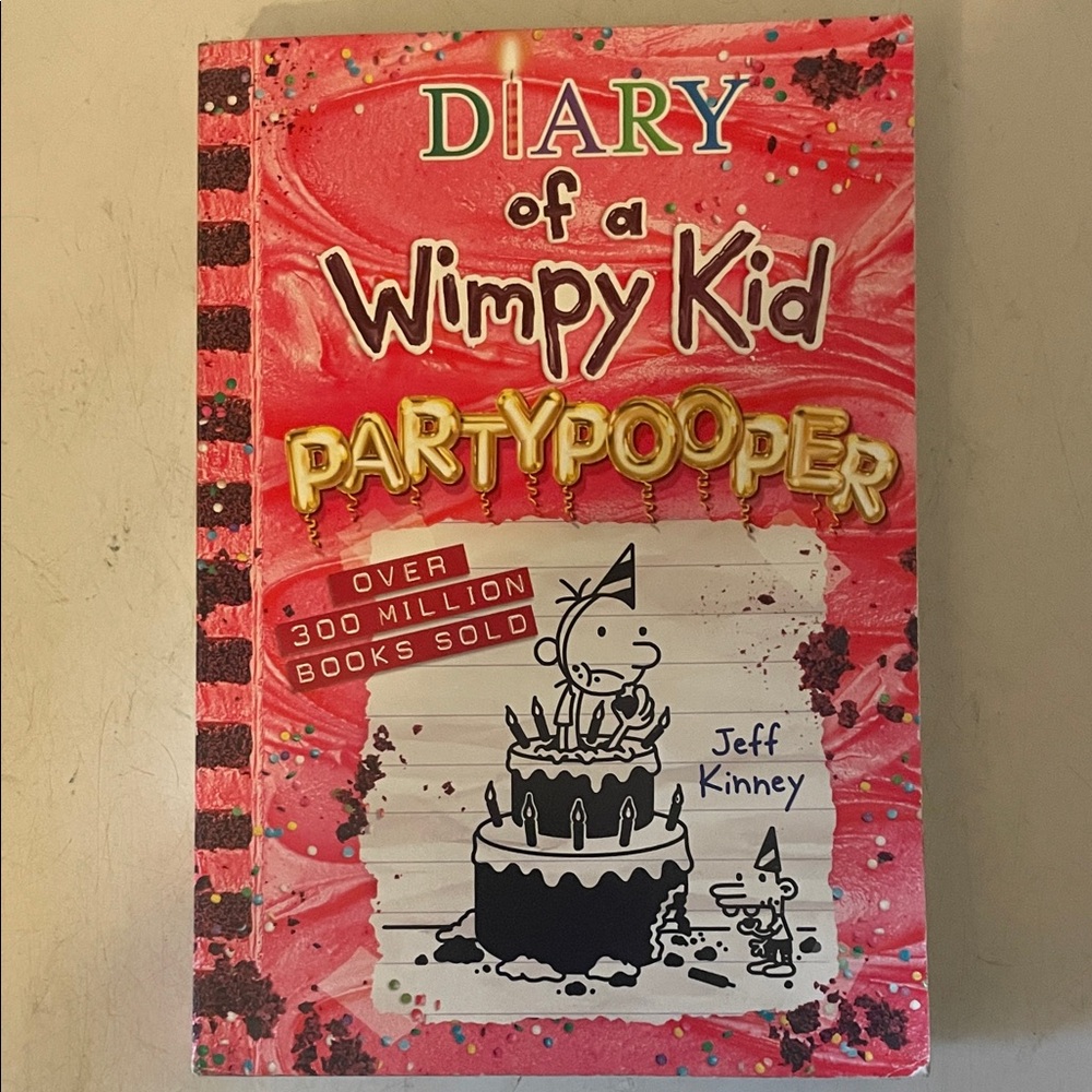 Diary of a Wimpy Kid Party Pooper Book